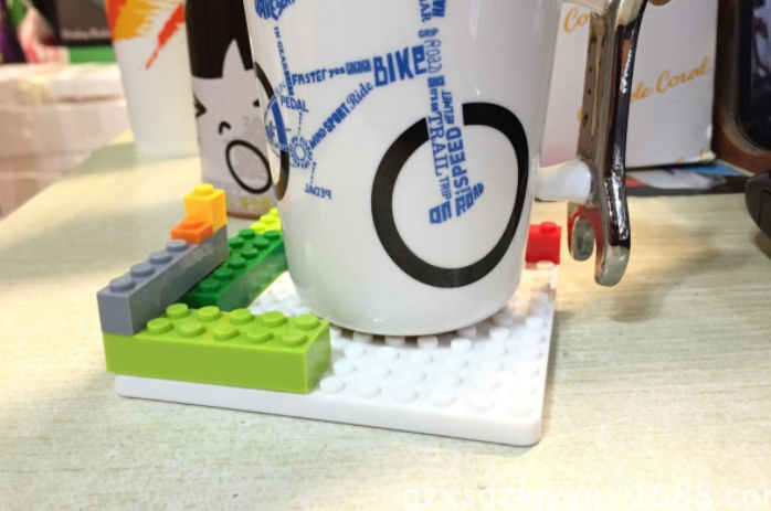 乐高硅胶杯垫 乐高硅胶杯垫