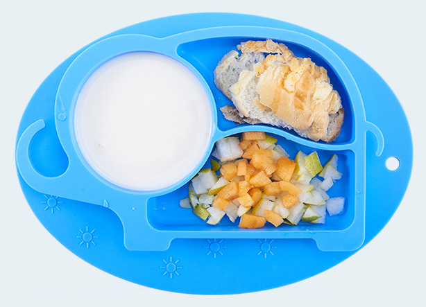 硅胶分隔餐盘定制 硅胶分隔餐盘定制