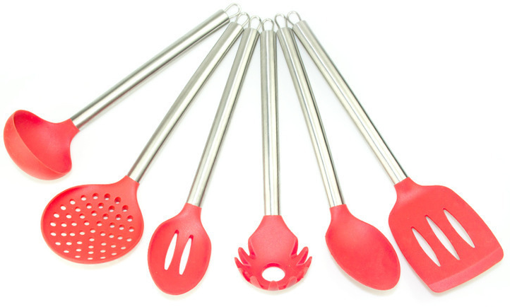 硅胶厨具6件套定制-定做硅胶厨具6件套厂家-东莞硅胶厨具六件套定制工厂 硅胶厨具6件套定制-定做硅胶厨具6件套厂家-东莞硅胶厨具六件套定制工厂