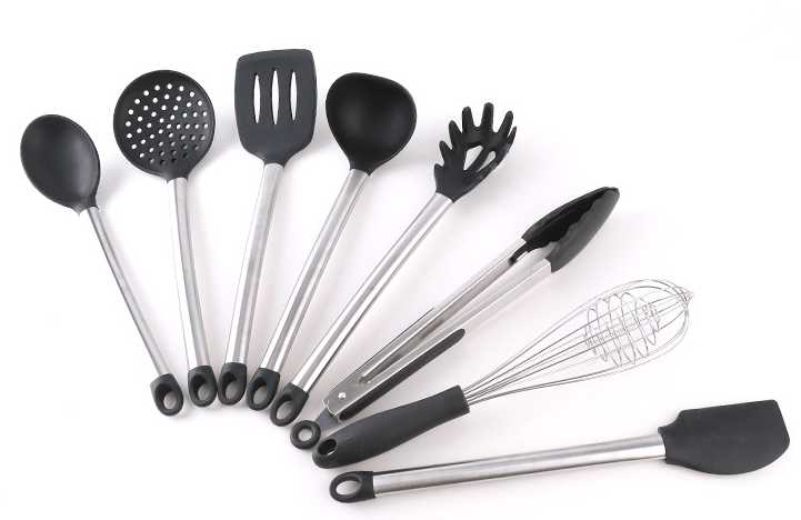 硅胶厨具8件套定制-定做硅胶厨具8件套厂家-东莞硅胶厨具八件套定制工厂 硅胶厨具8件套定制-定做硅胶厨具8件套厂家-东莞硅胶厨具八件套定制工厂