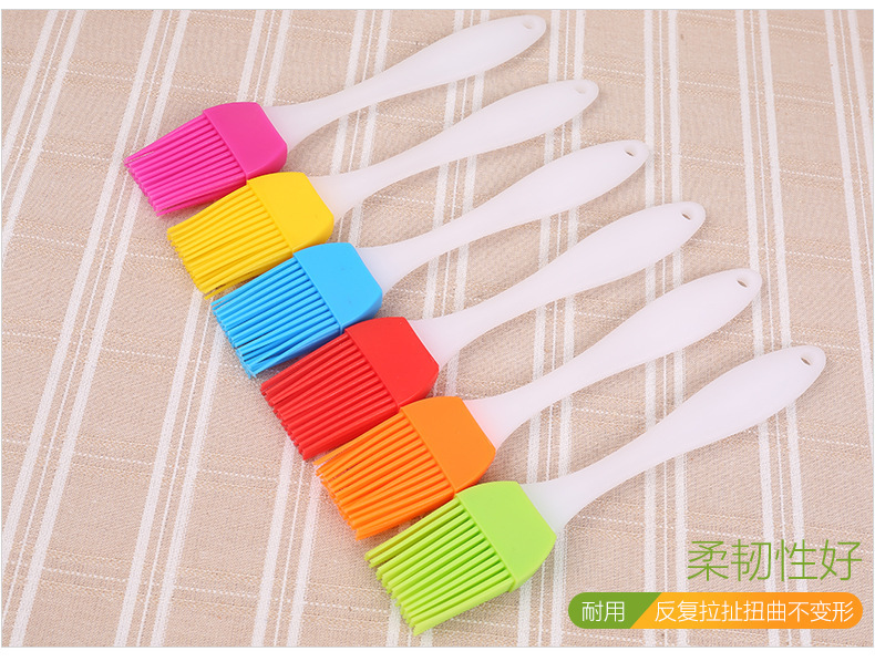 硅胶刷子,不掉毛刷子,硅胶油刷,硅胶烧烤刷