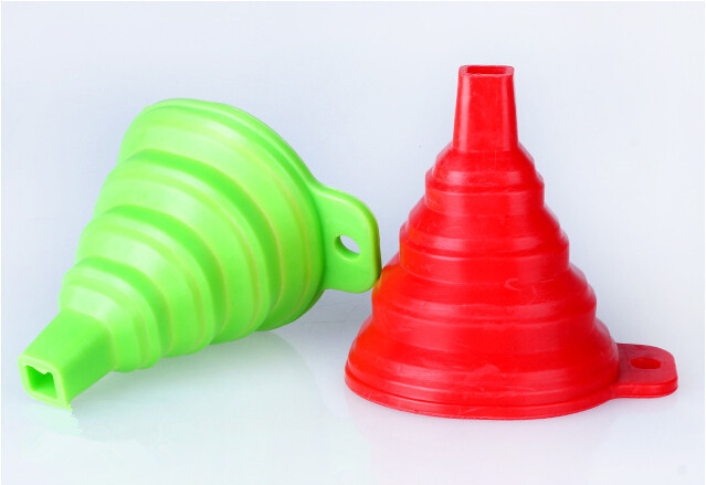 定制硅胶折叠漏斗 定制硅胶折叠漏斗